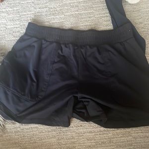 Black althetic shorts